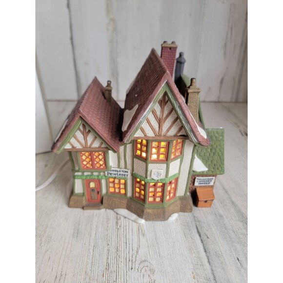 Dept 56 58009 Hembleton Pewter heritage village accessory xmas - Picture 2 of 9